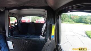 Peeping Cabbie Fucks Skinny Redhead