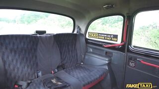 Peeping Cabbie Fucks Skinny Redhead