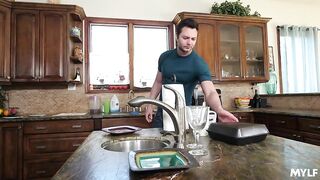 Cleaning leads to delicious mess