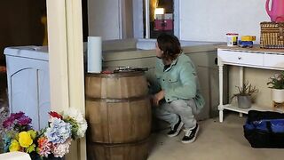 Kayla Kayden goes looking for her neighbor to fuck him!!