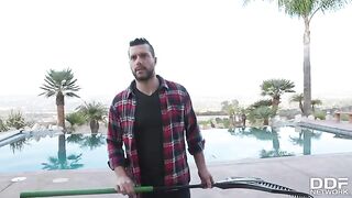 Ddf Network - Busty Babe Fucks The Help