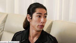 Naughty America - Silvia Saige hasn't had cock in a long time, so her son's friend's will have to do and lucky for her, it hit all the right spots!