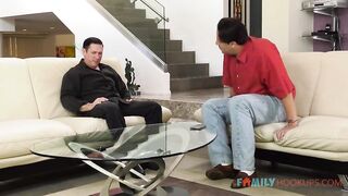 Family HookUps -  Slutty teen nurse Hannah Hays fucks her dads best friend