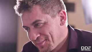 Ddf Network -  Lonely Single Stud Turns Dinner Party into Swingers' Night with His Friends