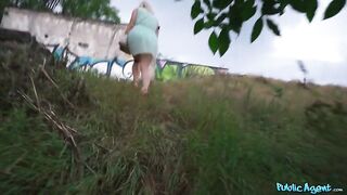 Public Agent - Blonde Fucked Behind Train Station