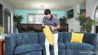 Brazzers - Teaching Him By Scissoring Her