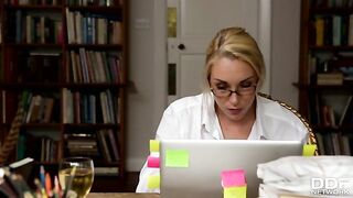 Ddf Network - Blonde British Boss Victoria Summers