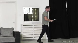 Evil Angel - Eveline Dellai: Gaping Anal Model