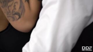 Ddf Network - Sultry Spanish Secretary Susy Gala Takes Her Boss' Chorizo in Her Cornhole