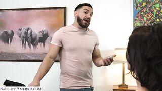 Naughty America - Joslyn James fucks her son's friend after getting horny off a libido enhancer