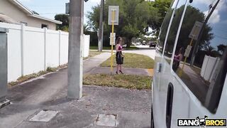 Bang Bros - Horny Teacher Fucks For Cash