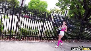 Bang Bros - Pink Yoga Girl