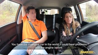 Fake Driving School - Backseat Fuck After Breakdown