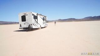 Brazzers - Slutty Hitchhiker Picked Up And Fucked