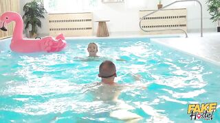 Fake Hostel - Poolside Pumping In the Ass
