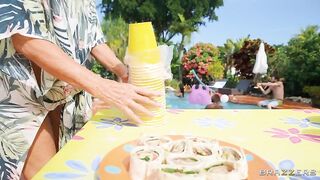 Brazzers - Gilf Crashes Pool Party