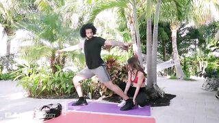 Bang - Leila Larocco Personally Trains A New Clients' Cock