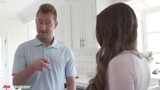 New Sesations - Big Tit Babysitter Penelope's Secret Move