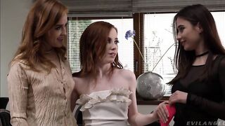 Evil Angel - The Spanish Stallion: Lottie Magne vs Jia Lissass