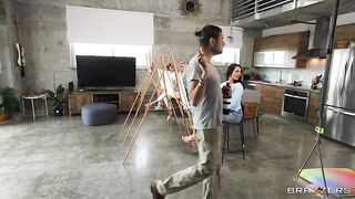 Brazzers - Sip And Paint And Suck Cock