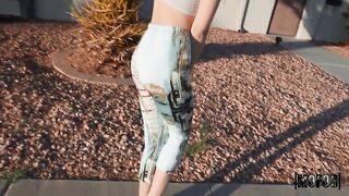 Mofos - Stretching Out the Sexy Jogger