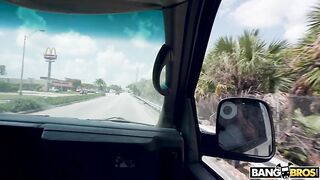 Bang Bros - Wild Chick Hops on The Bus