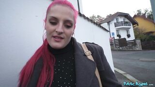 Public Agent - Pink Hair and Massive Tits