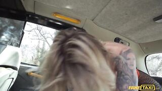 Fake Taxi - Squirting Brit Babe Rides Cock