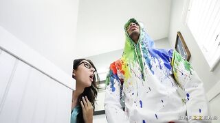 Brazzers - My Bro’s Geeky GF Does Anal!