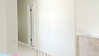 Family XXX - Stepmom Natasha's Big Tit Cum Candy Treat