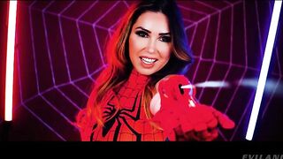 Evil Angel - Kianna Dior Halloween SpiderGirl Parody