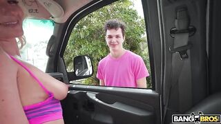 Bang Bros -  Slimthick Vic Reverse Bus!