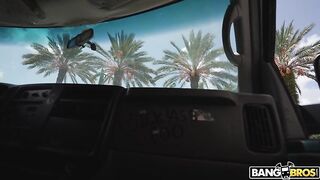 Bang Bros -  Babi Fucks In Bus For Money