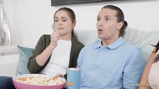 Brazzers - Sneaky Mid-Movie Fuck