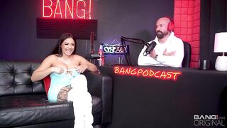 Bang -   Busty Cuban Serena Santos Gets A Creampie On The Bang! Podcast