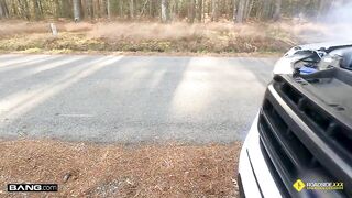 Bang - Bailey Brooke Fucks The Guys She s Helping With His Car