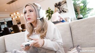 Reality Kings - Hot Nerd Cucks Gamer Girlfriend