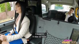 Female Fake Taxi - Serviced at the Services
