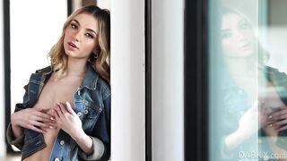 DarkX - Blonde Spinner Takes A Black Pole