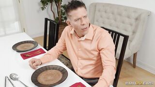 Brazzers - Flipping The Table On the Slutty Sneaky Threesome