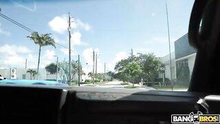 Bang Bros - Hot Yoga Student Banged in Bus