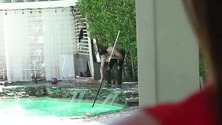 Naughty America - Busty brunette babe Melissa Stratton...