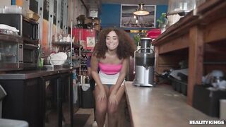 Reality Kings - College Babe Gets Cafe Au Laid