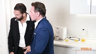 Porn World - Nympho Boss Miss Jackson Enjoys A DP Pounding In The Office
