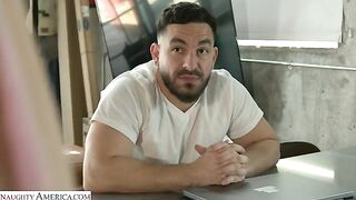 Naughty America - Cute blonde Kallie Taylor gets fucked by her friend's brother