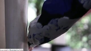 Naughty America - Cassie Del Isla satisfies her needs with BBC neighbor while husband is away on work