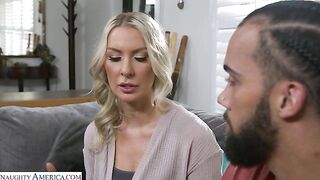 Naughty America - Sexy Blonde Sydney Paige Wants What Her Friend Has, Her Husband's Big Cock