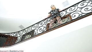 Naughty America - Ryan Keely shows her son's friend how to Fuck a MILF