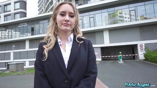 Public Agent - Fucked in Hotel Toilet