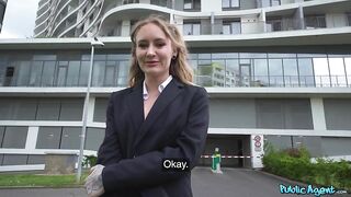 Public Agent - Fucked in Hotel Toilet